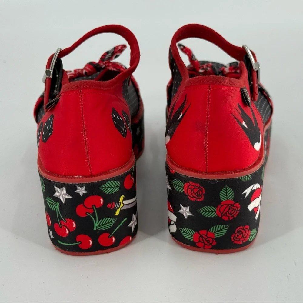 Hot Chocolate Design Chocolaticas Rockabilly‎ Platform Mary Janes 5